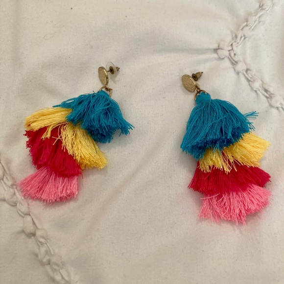 Fun Tassel Earrings - Picture 1 of 3